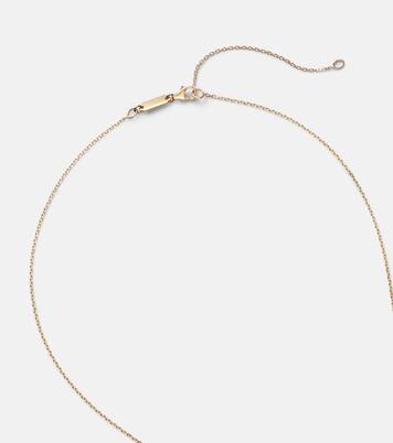 One Of A Kind 18kt gold necklace with opal and diamonds | Suzanne Kalan