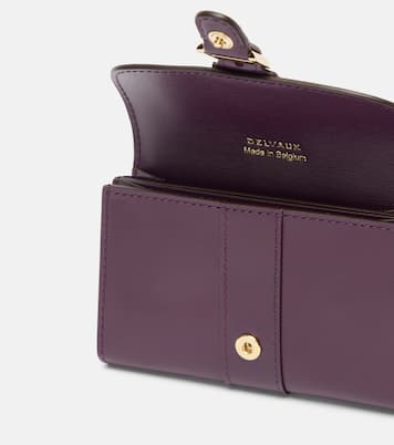 Brilliant Small leather card holder | Delvaux