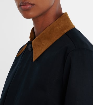 Small cotton trench jacket | Frame
