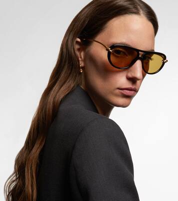 Knot aviator sunglasses  | Bottega Veneta