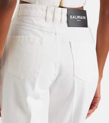 Jean bootcut à taille haute | Balmain