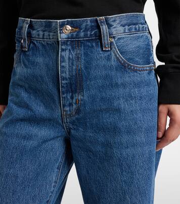 Mid-Rise Barrel Jeans Bubble | Frame