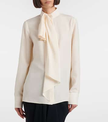 Schluppenbluse aus Seide | Givenchy