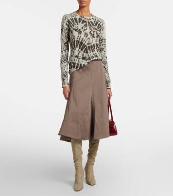 Mia tie-dye cotton jersey top | Proenza Schouler