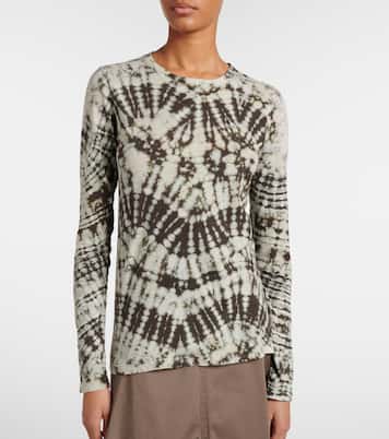 Mia tie-dye cotton jersey top | Proenza Schouler