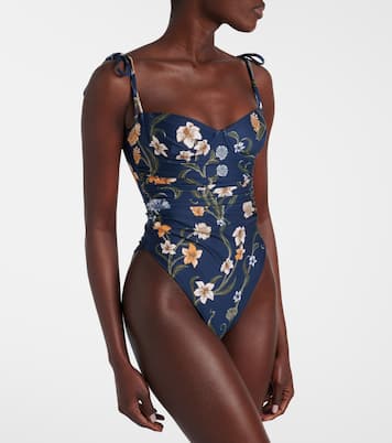 Rabano floral swimsuit | Agua by Agua Bendita