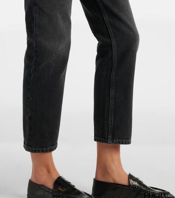 Jean slim à taille haute '90s | Saint Laurent