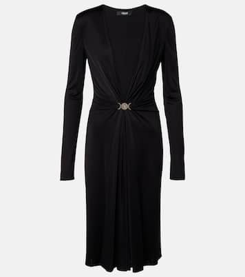 Medusa jersey cocktail dress | Versace