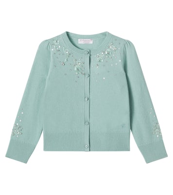 Cardigan Louella en cachemire à ornements | Bonpoint