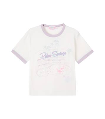 Emma printed cotton jersey T-shirt | Bonpoint