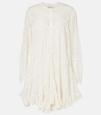 Zame embroidered cotton and silk minidress | Isabel Marant