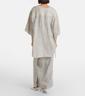 Linen and silk maxi skirt | The Row