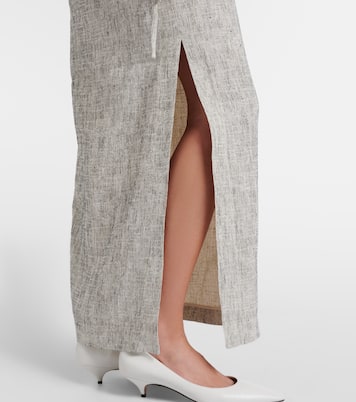 Linen and silk maxi skirt | The Row