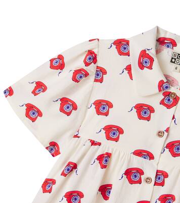 Printed cotton dress | Bonton