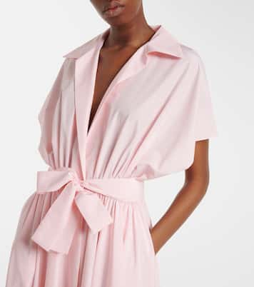 Belted shirt dress | Norma Kamali