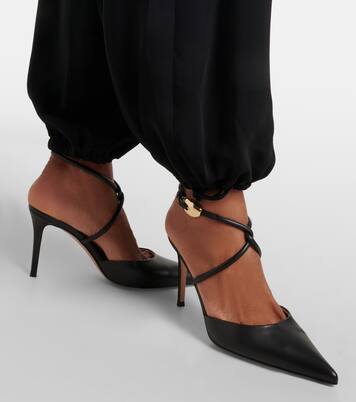 Leather slingback pumps | Gianvito Rossi