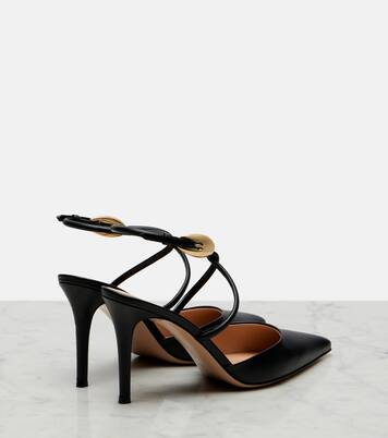 Leather slingback pumps | Gianvito Rossi