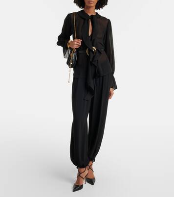 Leather slingback pumps | Gianvito Rossi