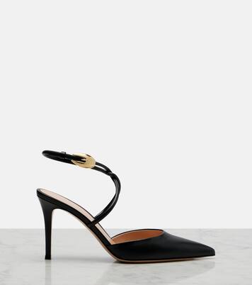 Leather slingback pumps | Gianvito Rossi