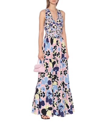 Mimi floral cotton maxi dress | Alexandra Miro