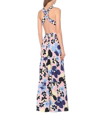 Mimi floral cotton maxi dress | Alexandra Miro