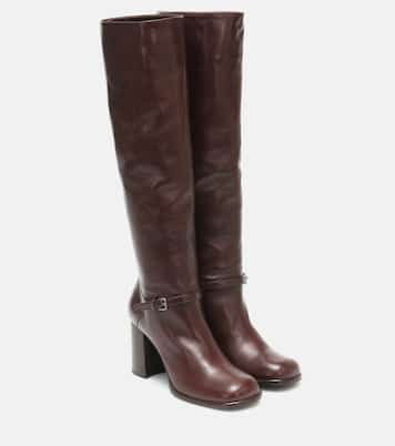 Stivali in pelle | Miu Miu