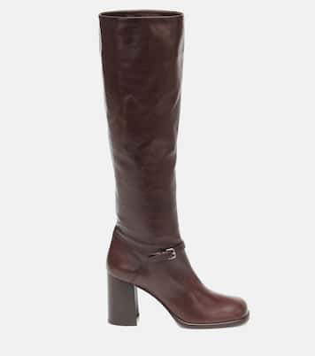 Stivali in pelle | Miu Miu