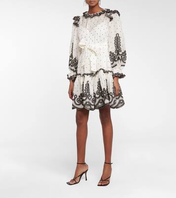 Bedrucktes Minikleid Lovestruck | Zimmermann
