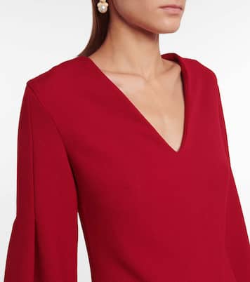 Robe Kimura en crêpe | Roland Mouret