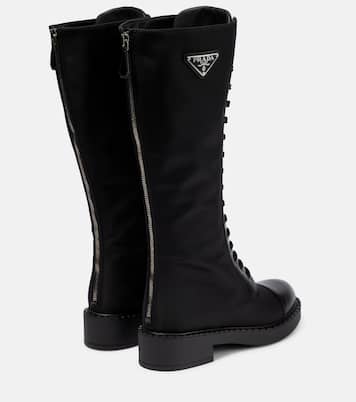 Stivali in Re-Nylon e pelle | Prada