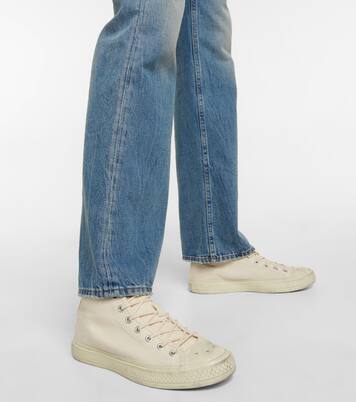 帆布高帮运动鞋 | Acne Studios