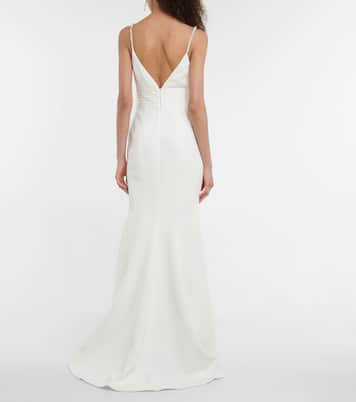 Bridal Robe Genevieve aus Crêpe | Rebecca Vallance