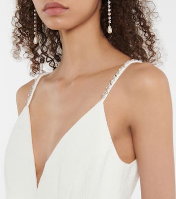 Bridal Robe Genevieve aus Crêpe | Rebecca Vallance