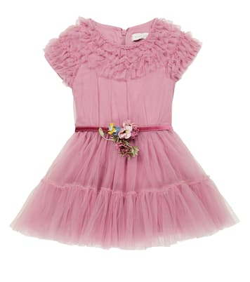 Abito in tulle con stampa | Monnalisa