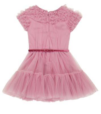 Abito in tulle con stampa | Monnalisa