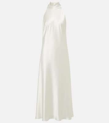 Bridal - Abito midi Cova in raso | Galvan