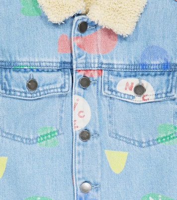 Veste en jean et shearling synthétique | Stella McCartney Kids