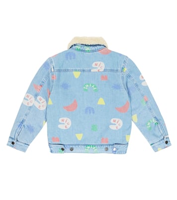 Veste en jean et shearling synthétique | Stella McCartney Kids