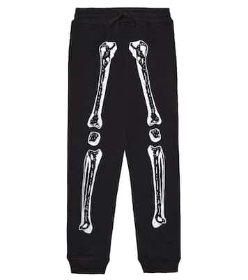 Pantalon de survêtement imprimé en coton | Stella McCartney Kids