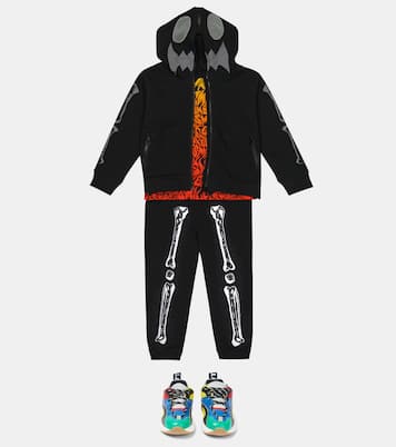 Pantalon de survêtement imprimé en coton | Stella McCartney Kids