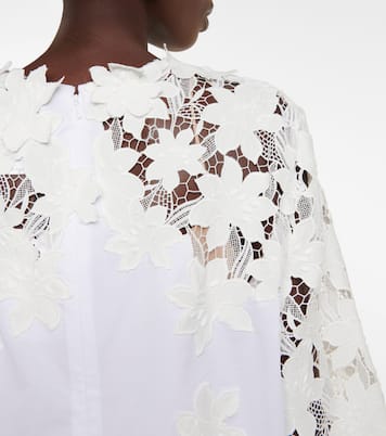 Minikleid mit Guipure-Spitze | Oscar de la Renta