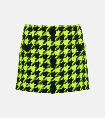 Mini-jupe pied de poule | Balmain