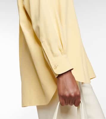 Camicia Sveva in popeline di seta | Loro Piana