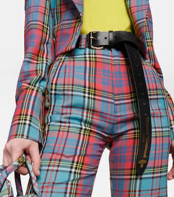 Cinturón Roller Buckle de piel | Vivienne Westwood