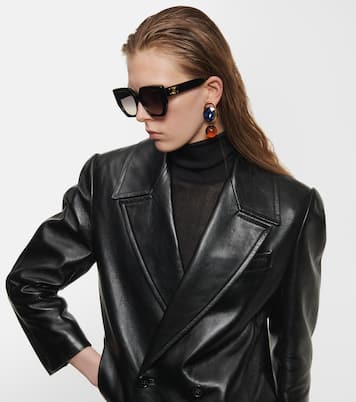 Triomphe oversized square sunglasses | Celine Eyewear
