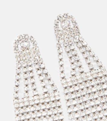 Orecchini pendenti Crystal Fan | Oscar de la Renta