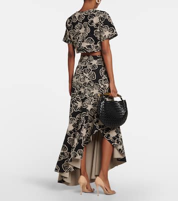 Top raccourci Apotema à fleurs | Max Mara