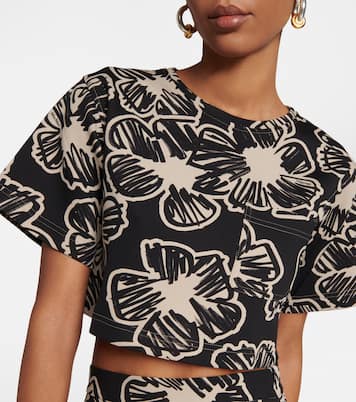 Top raccourci Apotema à fleurs | Max Mara