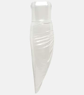 Asymmetric midi dress | Norma Kamali