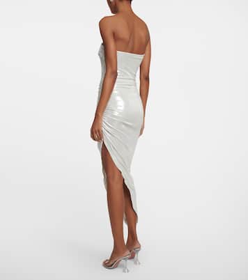 Asymmetric midi dress | Norma Kamali